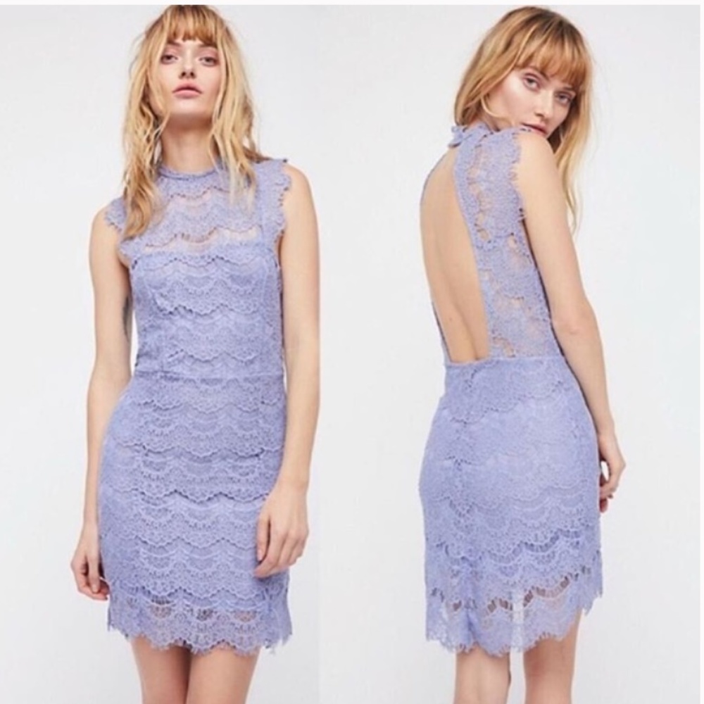 NWT Free People Daydream Lace Dress